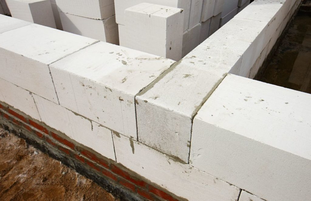 Кладка газобетонных блоков на раствор цементный купить пластификатор для бетона в иваново