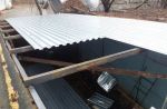 Как сделать крышу из профлиста на гараже?