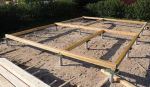 Строительство деревянных домов: первый венец на фундаменте