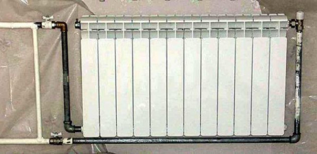Варианты обвязки радиаторов отопления
