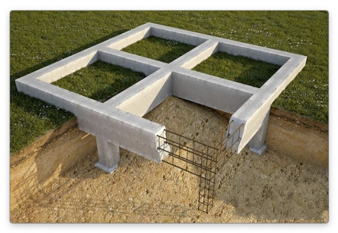 Глубина фундамента для двухэтажного дома в зависимости от типа почвы