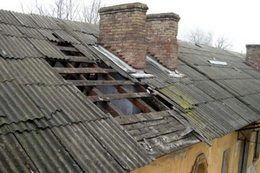 Капитальный ремонт шиферной крыши
