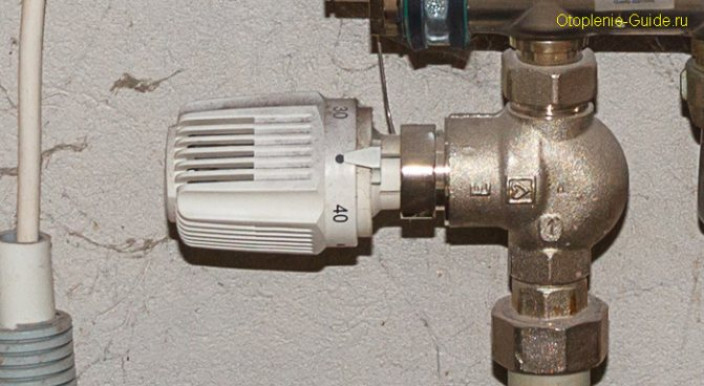Принцип работы термоголовки для радиатора отопления