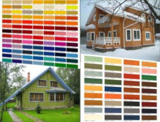 Выбор цвета фасада для дома