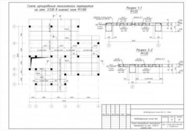 Армирование монолитной плиты перекрытия — схема и этапы работ