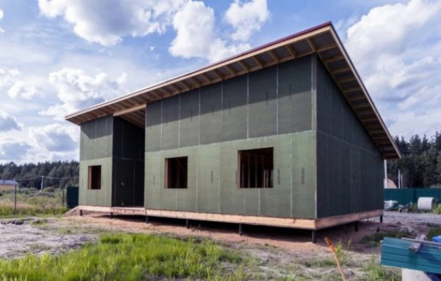 Технологии строительства домов с односкатной крышей