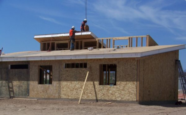 Технологии строительства домов с односкатной крышей