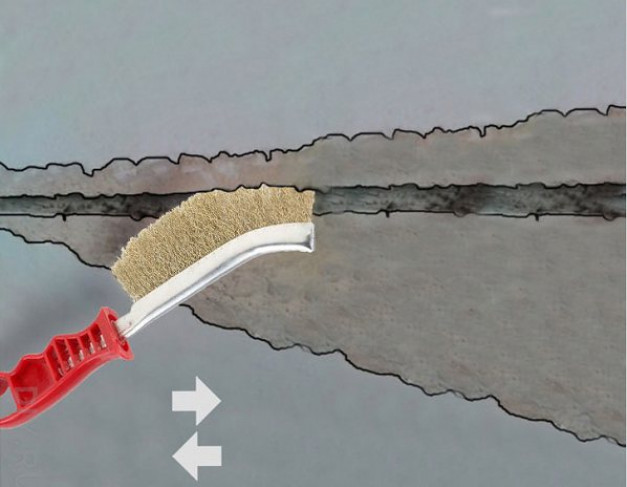 Технология заделки полостей швов между торцами плит перекрытий