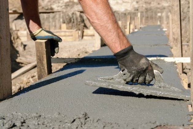 Высыхание бетона