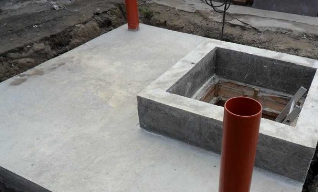 Монолитный погреб из бетона