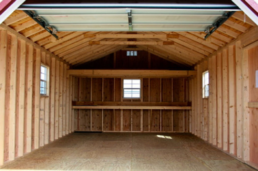 Примеры строительства каркасного гаража пошагово