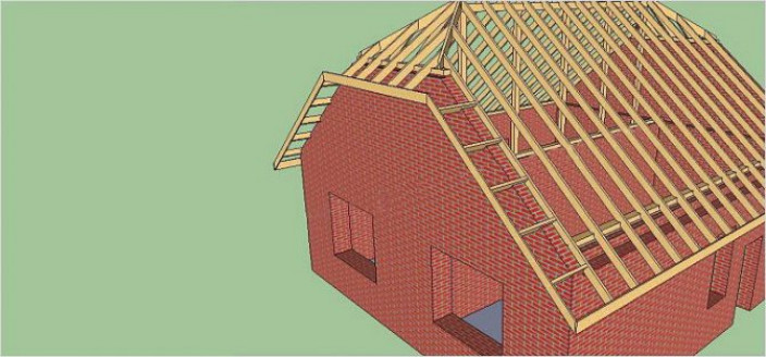 Проекты домов с полувальмовой крышей