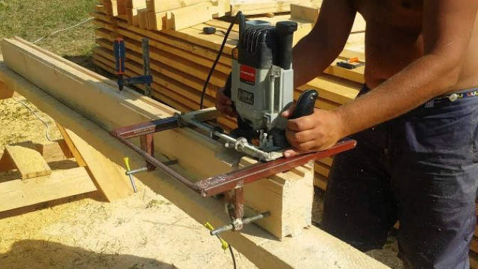 Как сделать двутавровую деревянную балку своими руками