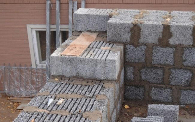 Способы кладки стен блоками из керамзита