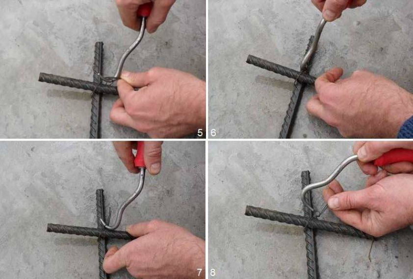 Инструменты для вязки арматурных прутьев
