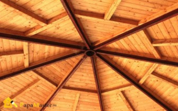 Как правильно монтируется стропильная система шатровой крыши наслонного типа