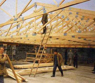 Как сделать деревянные стропильные конструкции кровли скатных крыш: Монтируем узлы сами +Видео и Чертежи
