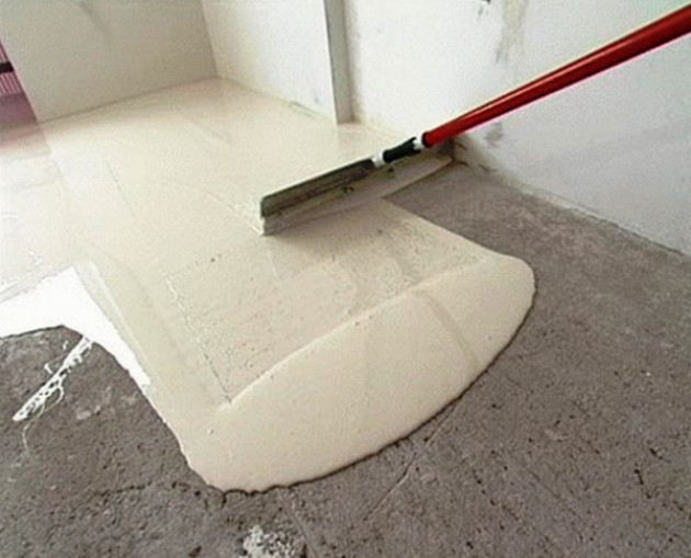 Подготовка основания и выравнивание бетонного пола