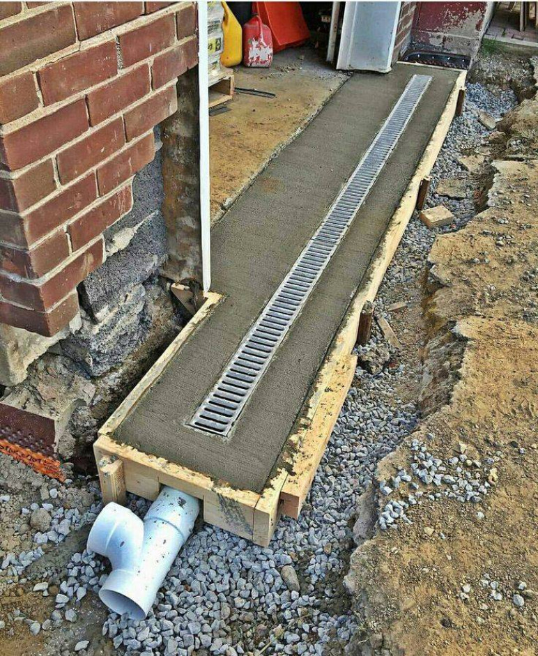 Как сделать отмостку из бетона вокруг дома
