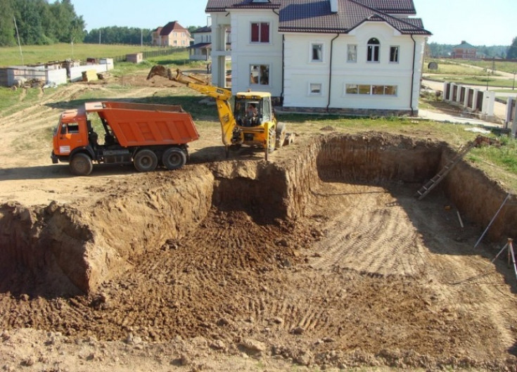Строительство фундамента для дома с подвалом