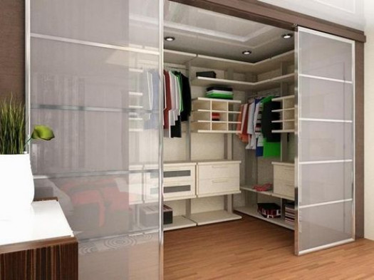 План гардеробной: внутренняя планировка комнаты