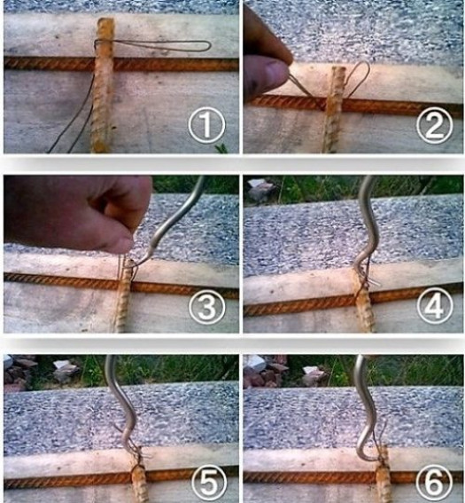 Инструкция по вязке арматуры крючком