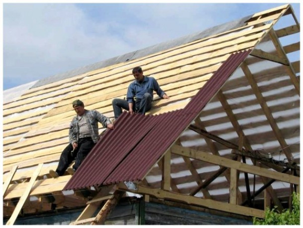 Как сделать обрешетку крыши под ондулин?