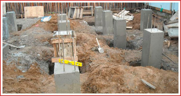 Расчет количества бетона на фундамент
