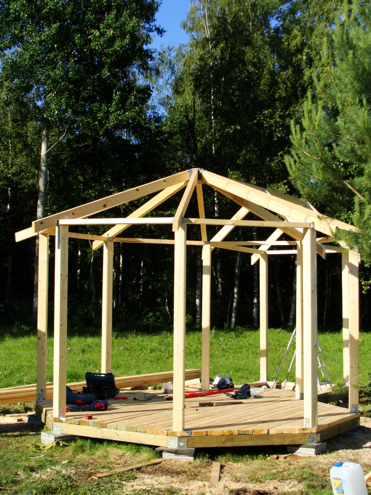 Пошаговая инструкция по строительству из дерева