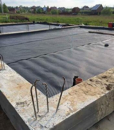 Вариант — бетонный пол по грунту без бетонной подготовки