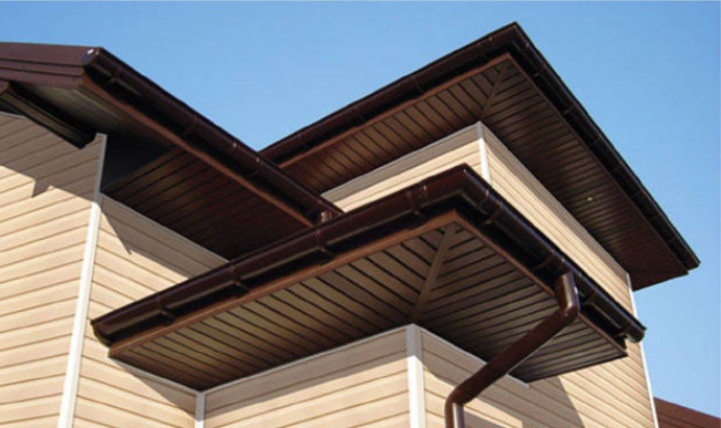 Подшивка крыши сайдингом — инструкция
