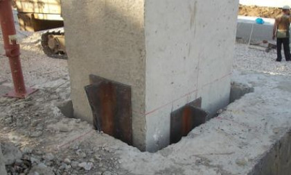 Этапы строительства под монолитную колонну