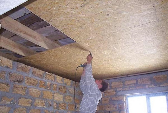 Технология подшивки потолка