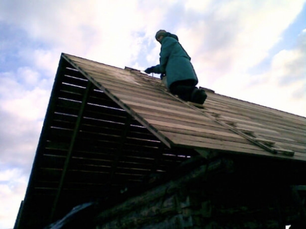 Трап или лестница для крыши