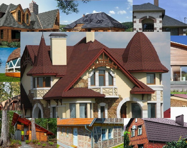 видов крыш частных домов и их особенности